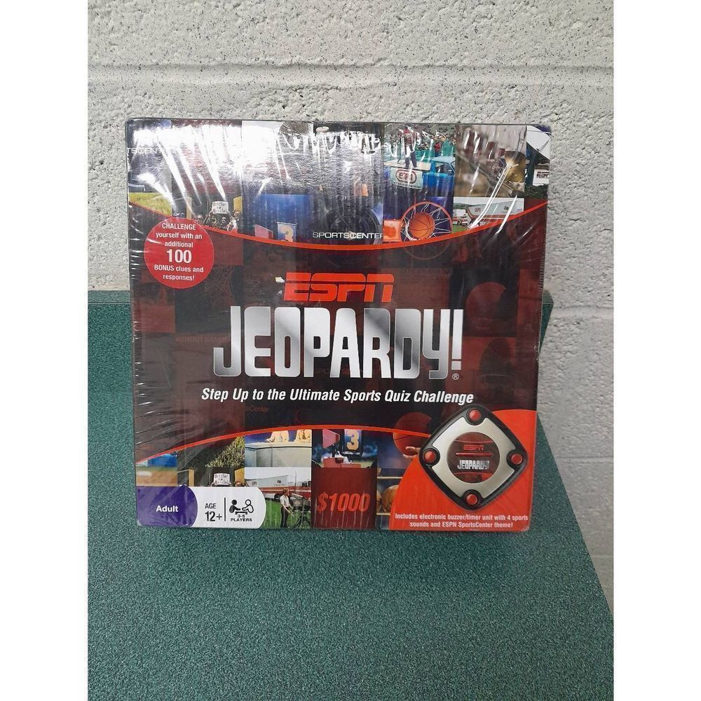 ESPN Jeopardy Sports Quiz Challenge NEW SEALED IN BOX